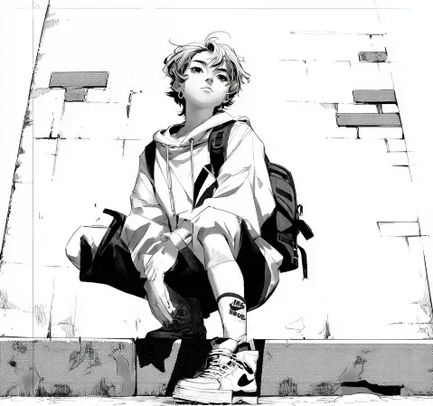 漫蛙漫画题材分类页的封面墙示意，多部作品封面按题材方向分区排列