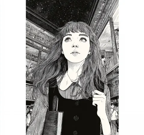 科幻未来题材代表作品《轨道拾荒人》封面
